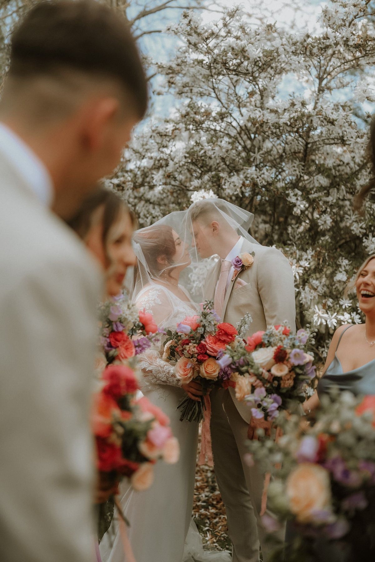 Wedding photo at , Natural style, Spring