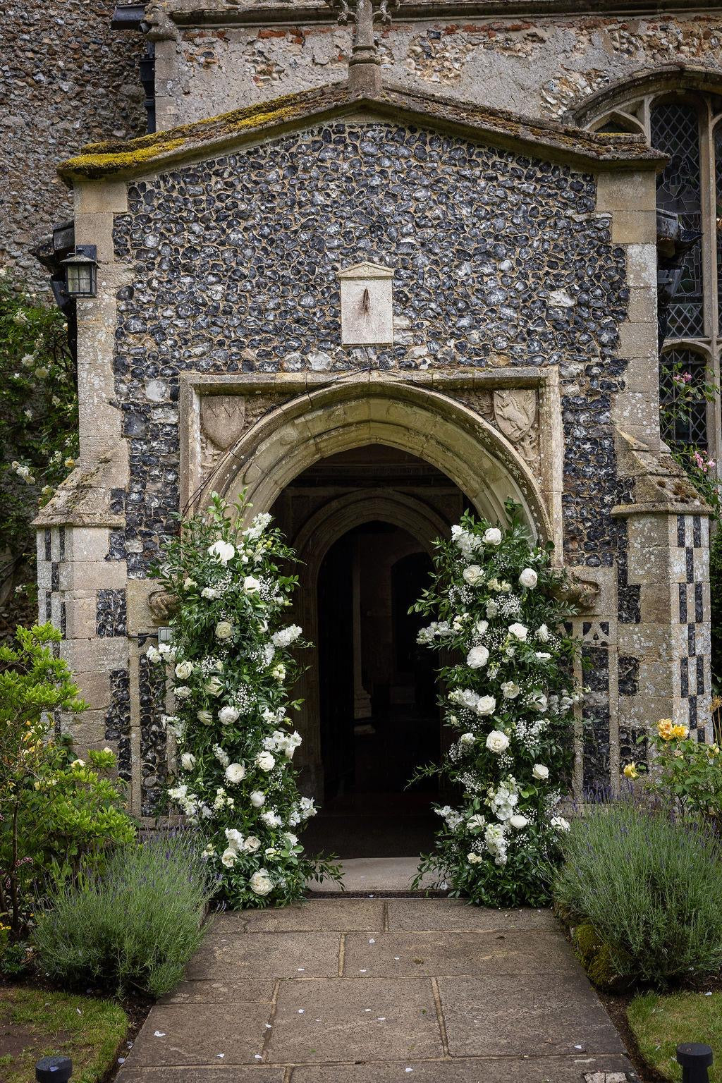 Wedding photo at Hengrave Hall, Modern style, 