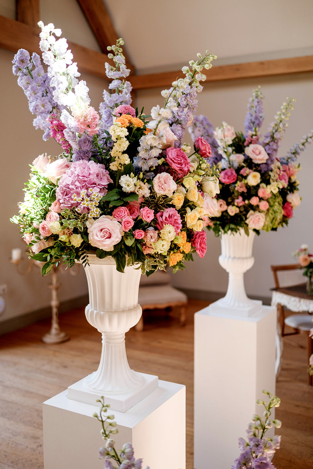 Wedding photo at Easton Grange, Modern style, Summer