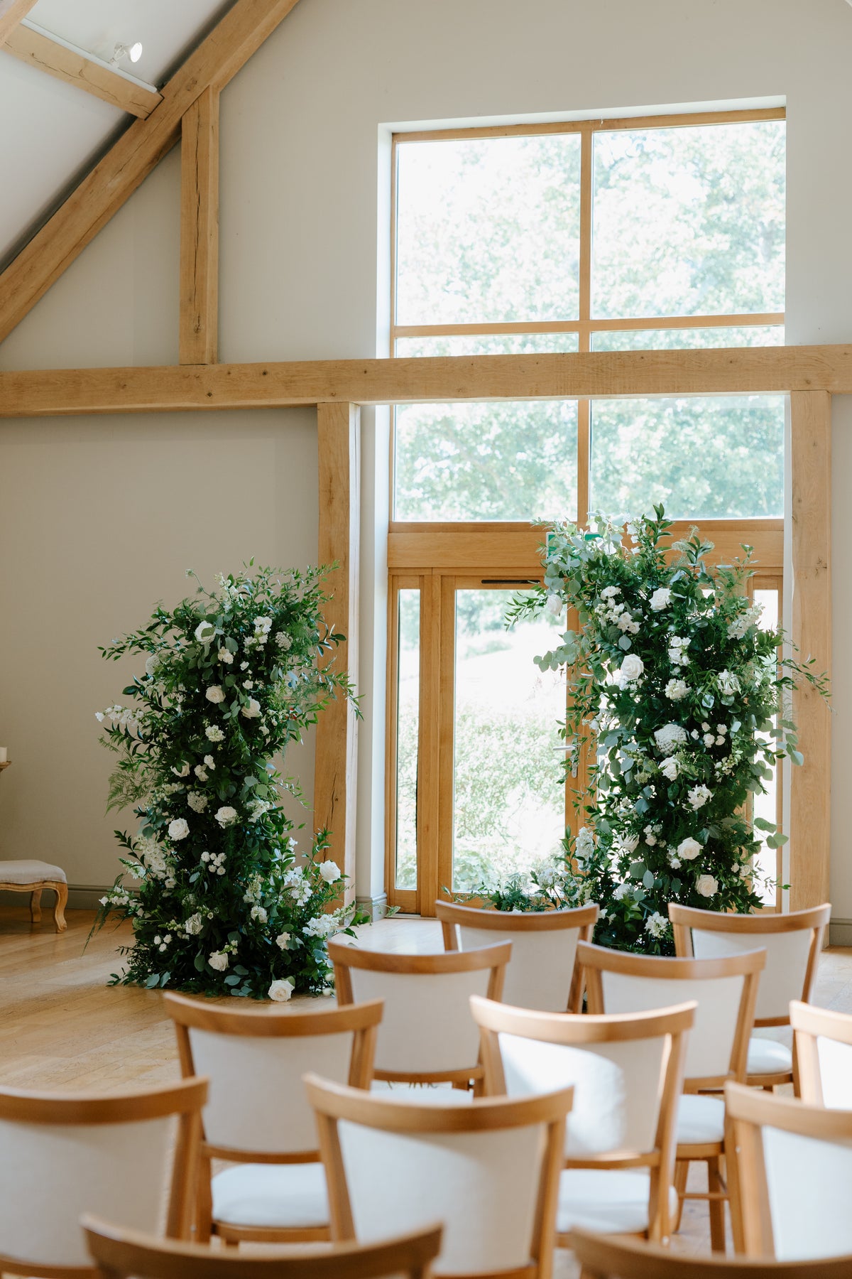 Wedding photo at Easton Grange, Modern style, Summer