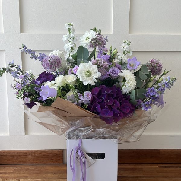 Purples & Whites Bouquet