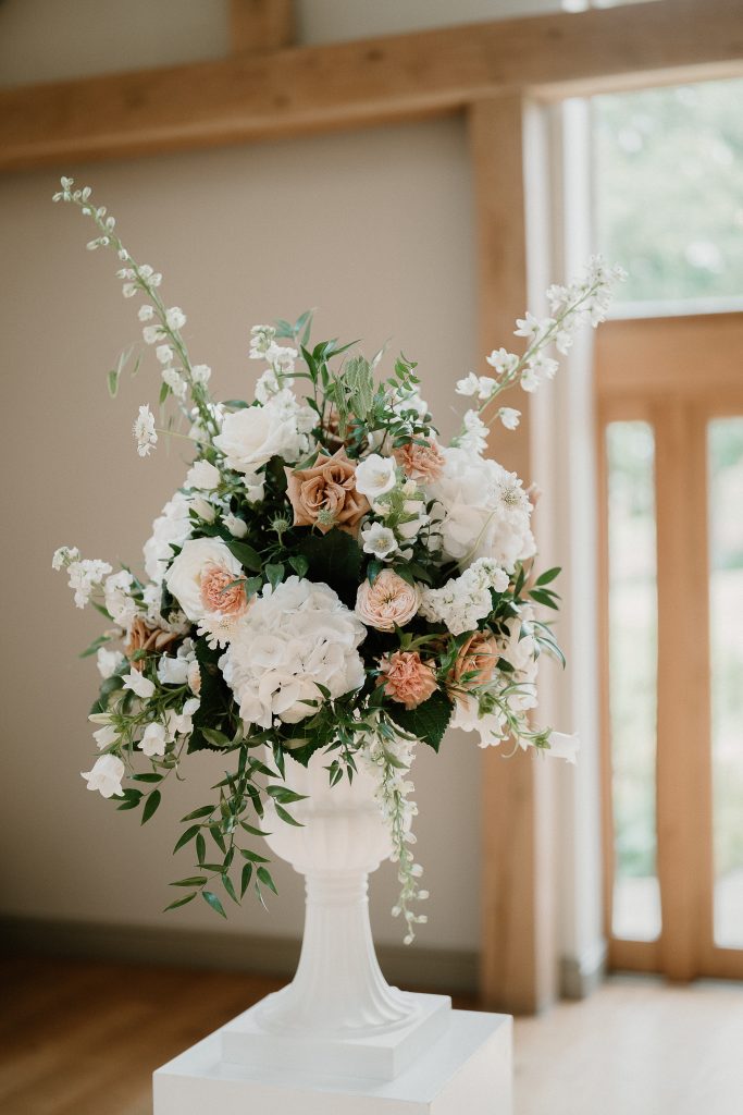 Luxury urn arrangement for wedding day